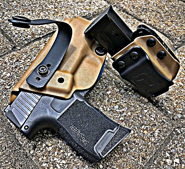 Porte-chargeur Tulster Echo Ambidextre - IWB/OWB - Kydex Noir - Neuf