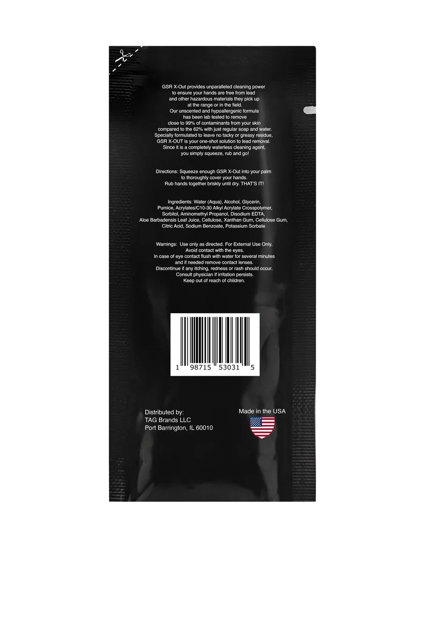 Tactical Grit GSR X-Out Individual Use 10-Pack - Image 2