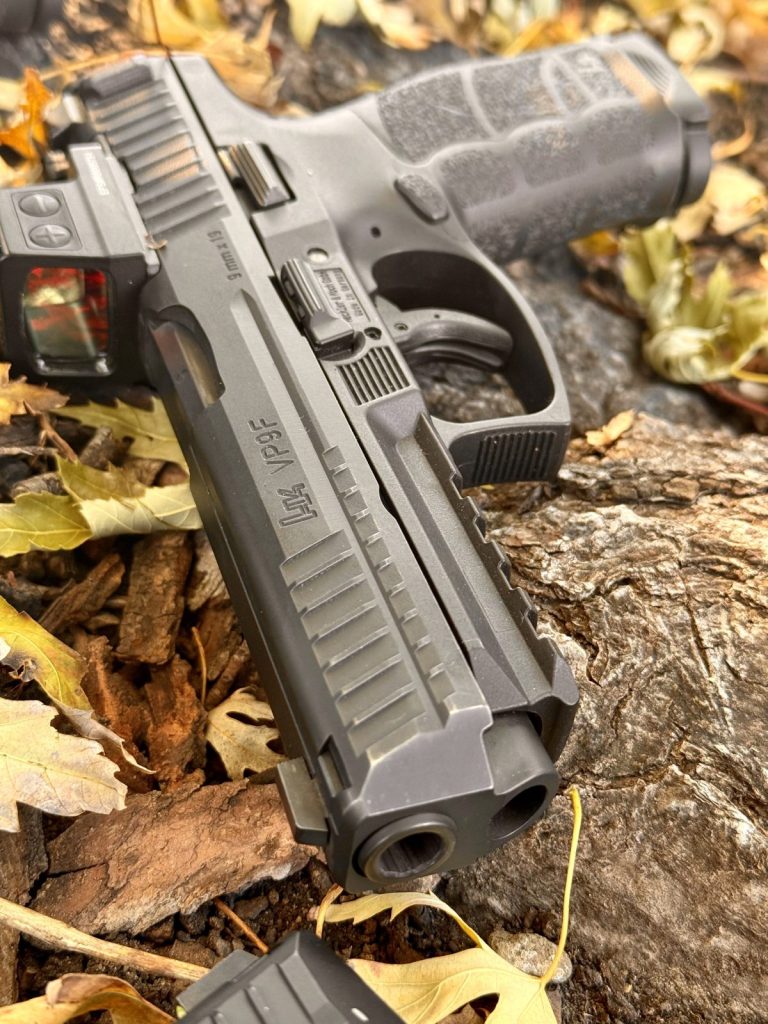 HK VP9F-B pistol detail
