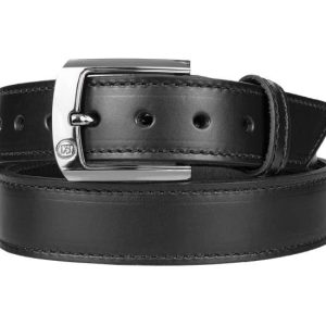 CrossBreed Executive Gun Belt in black leather