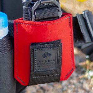 Wilderness Tactical PDQ-TQ Tourniquet Belt Pouch with a flat-folded SOF-T tourniquet