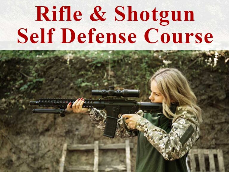 Arkansas Rifle and Shotgun Self Defense Course April 15, 2023